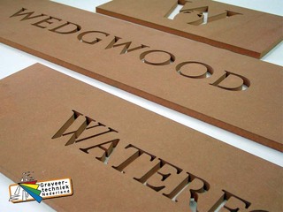 MDF letters gefreesd